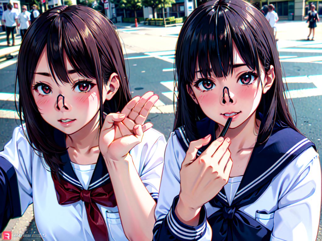 鼻責め　画像