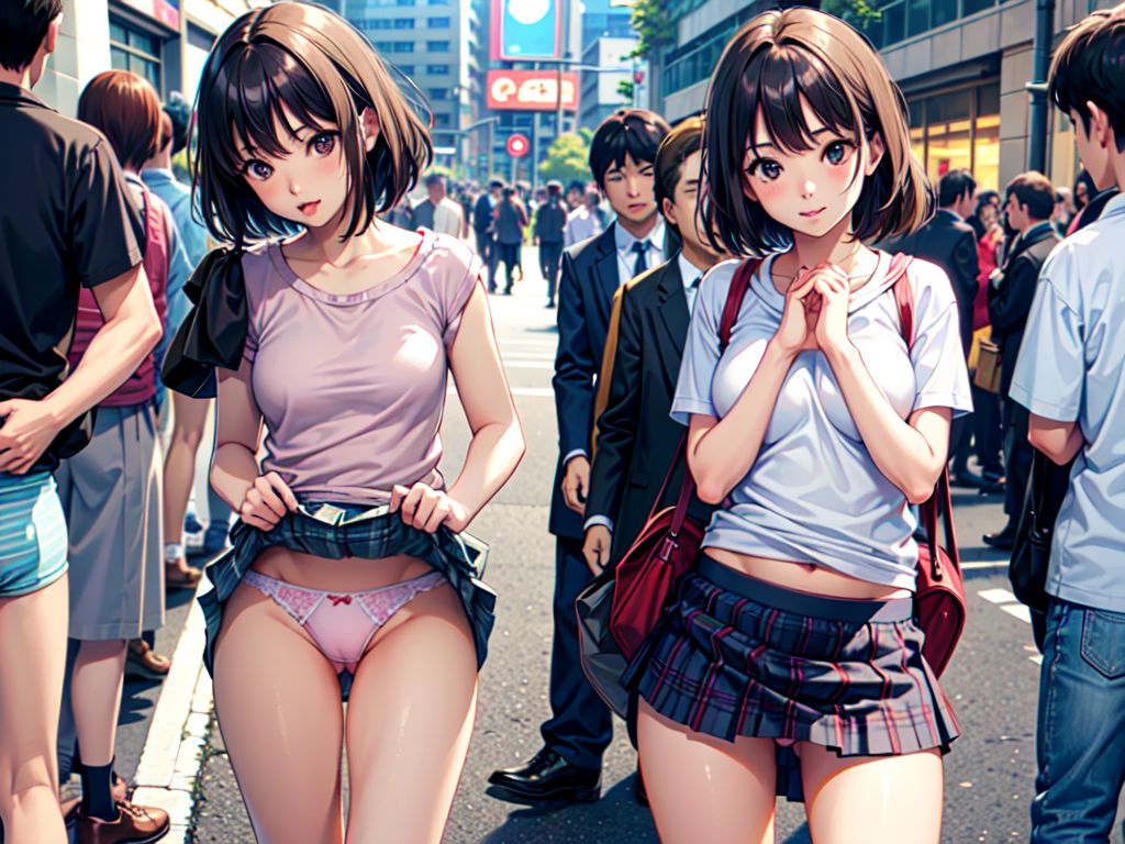 パンツ見せ　画像