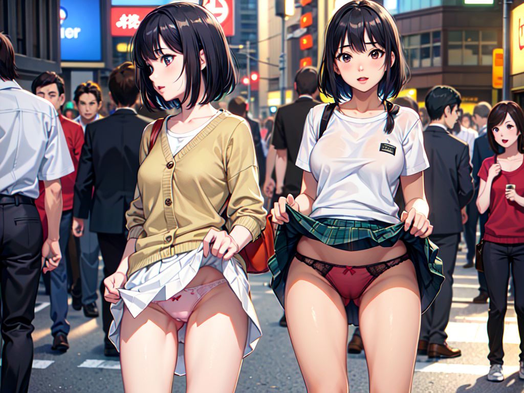 パンティ見せ　画像