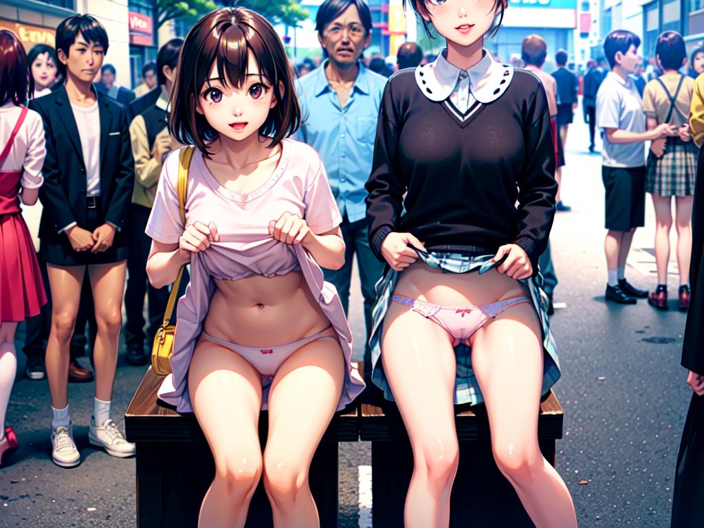 下着見せ　画像