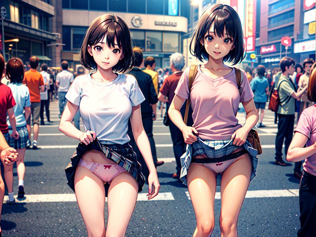 パンティ見せ　画像