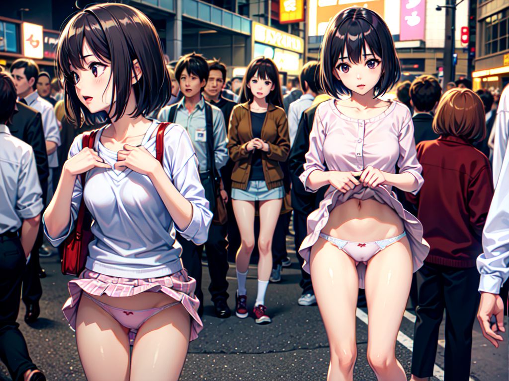 下着見せ　画像