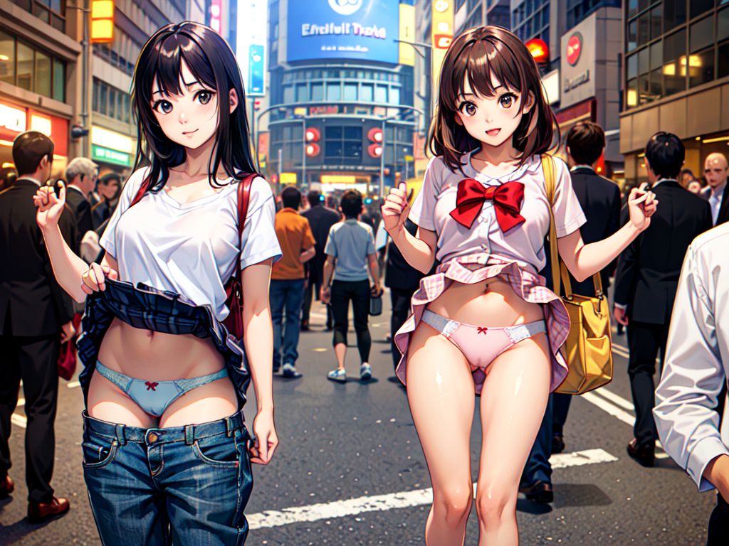 パンティ見せ　画像