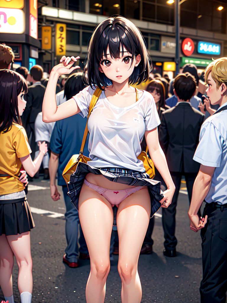下着見せ 画像