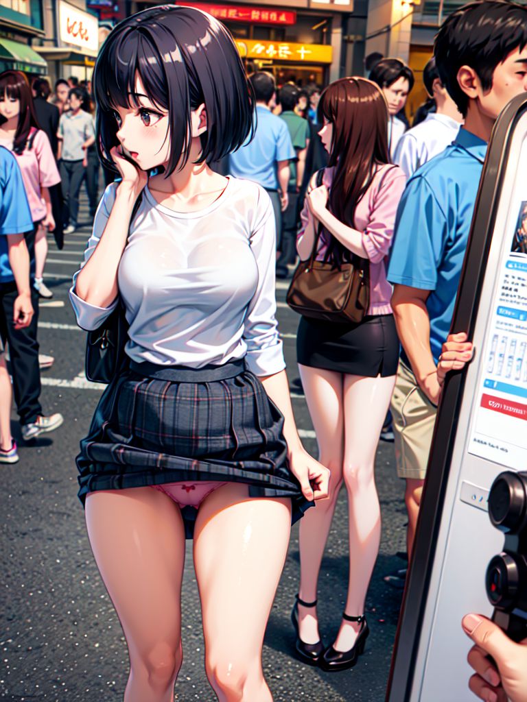 下着見せ　画像