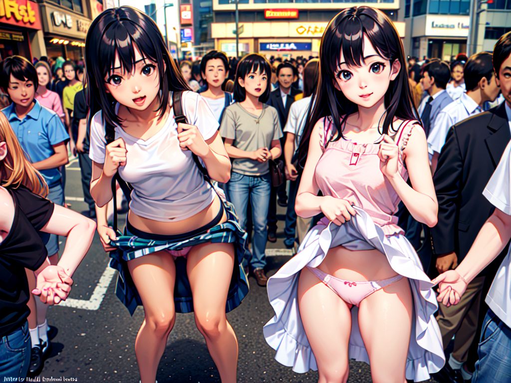 パンツ見せ　画像