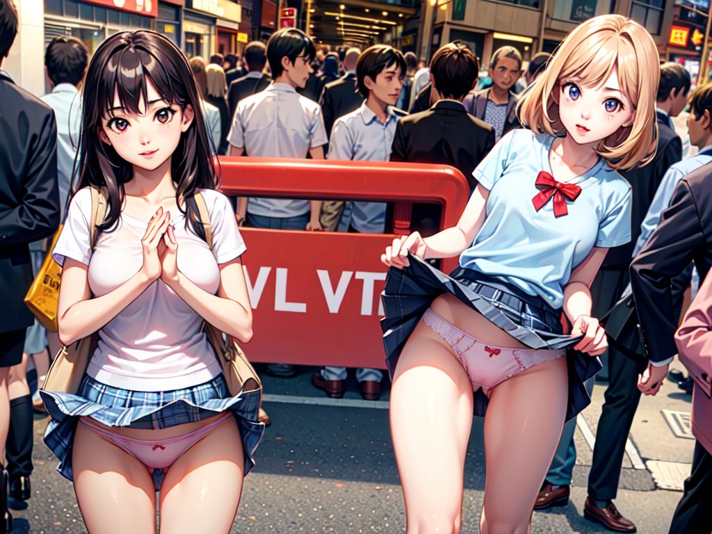 パンティ見せ　画像