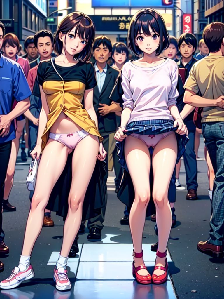 下着見せ　画像