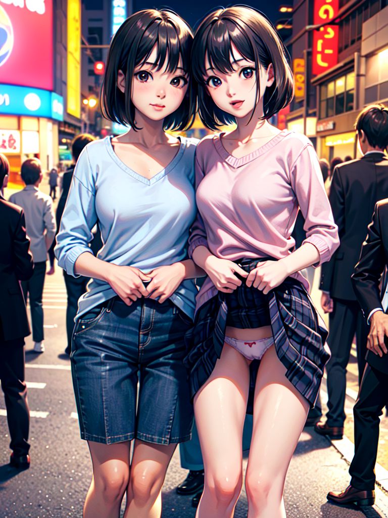 下着見せ　画像
