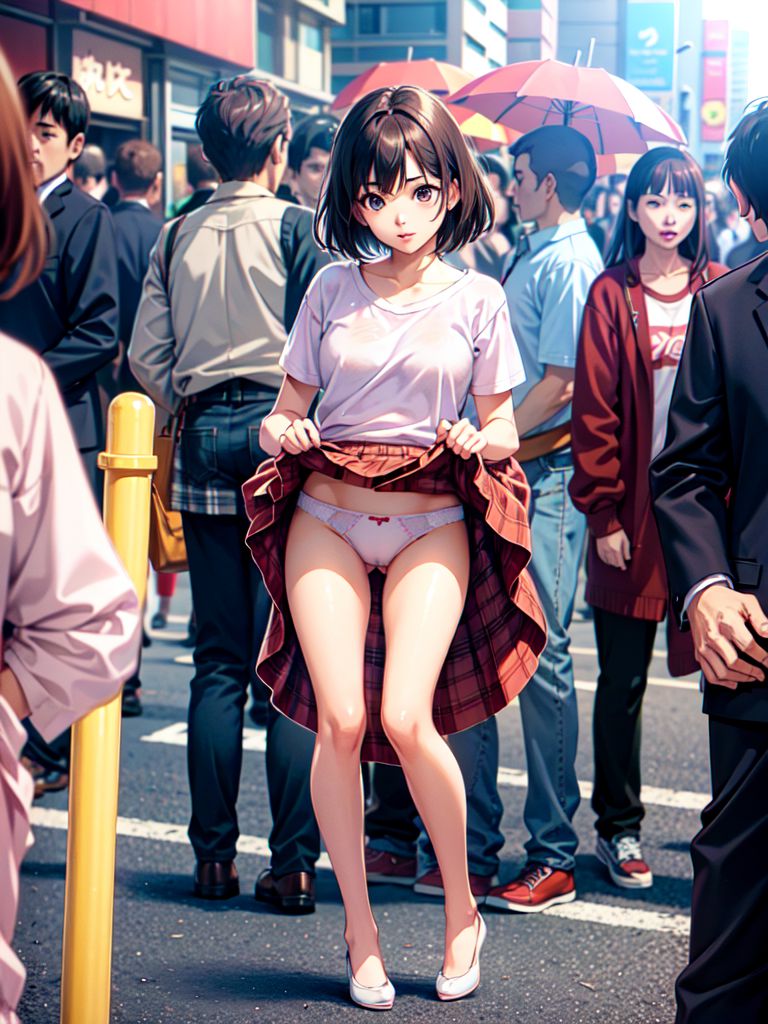パンティ見せ　画像