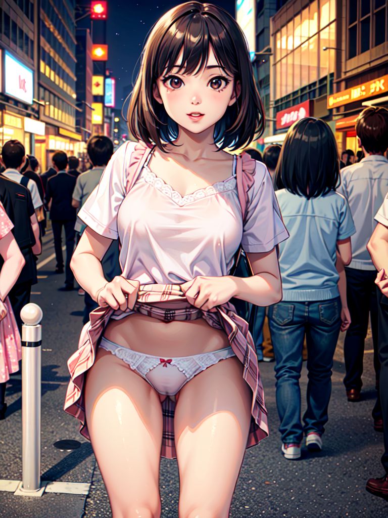 下着見せ　画像