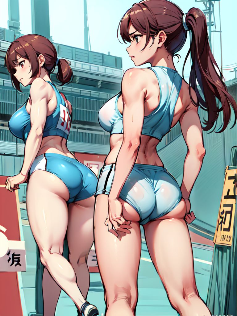 女子アスリート　画像