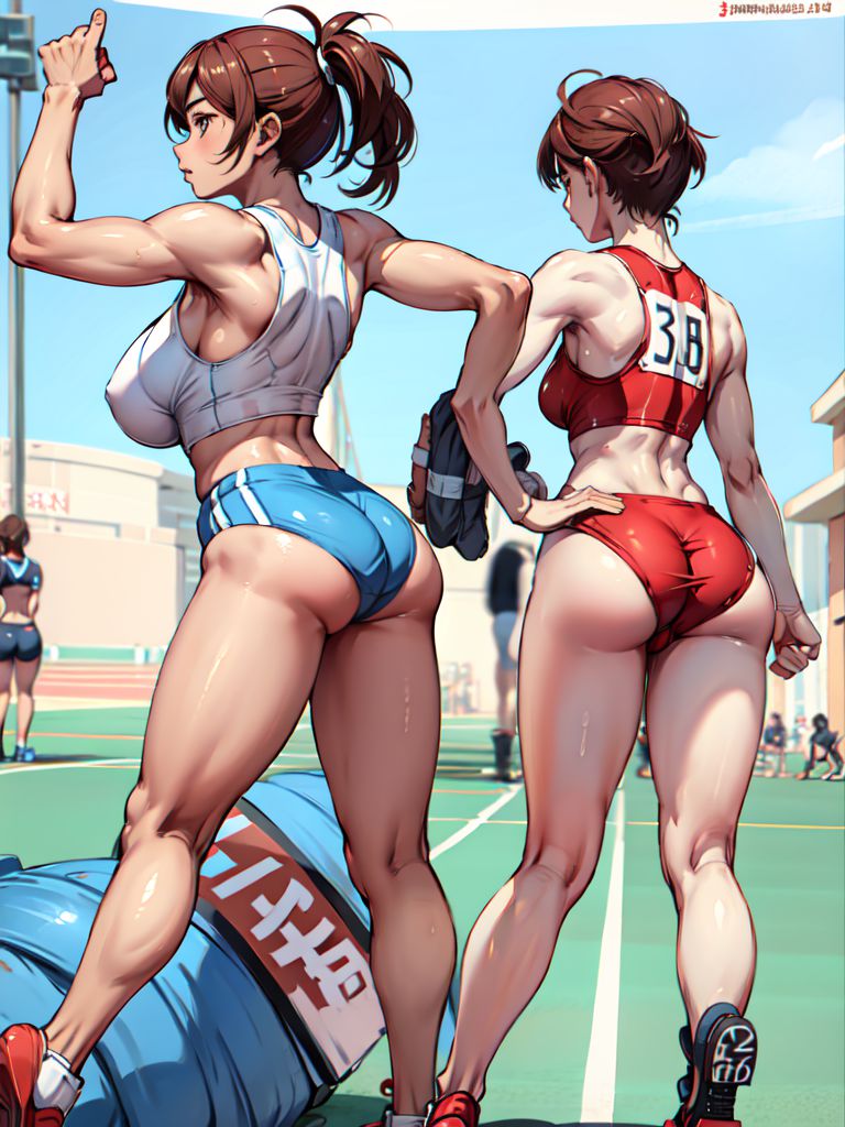 女子アスリート　画像