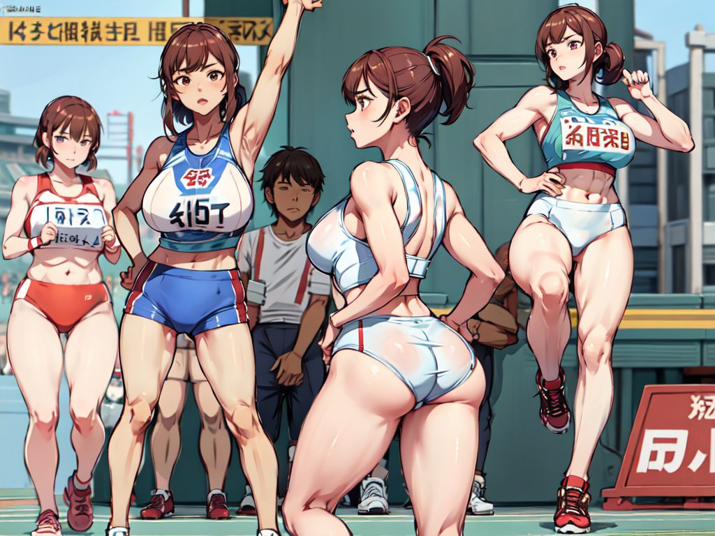 女子アスリート　画像