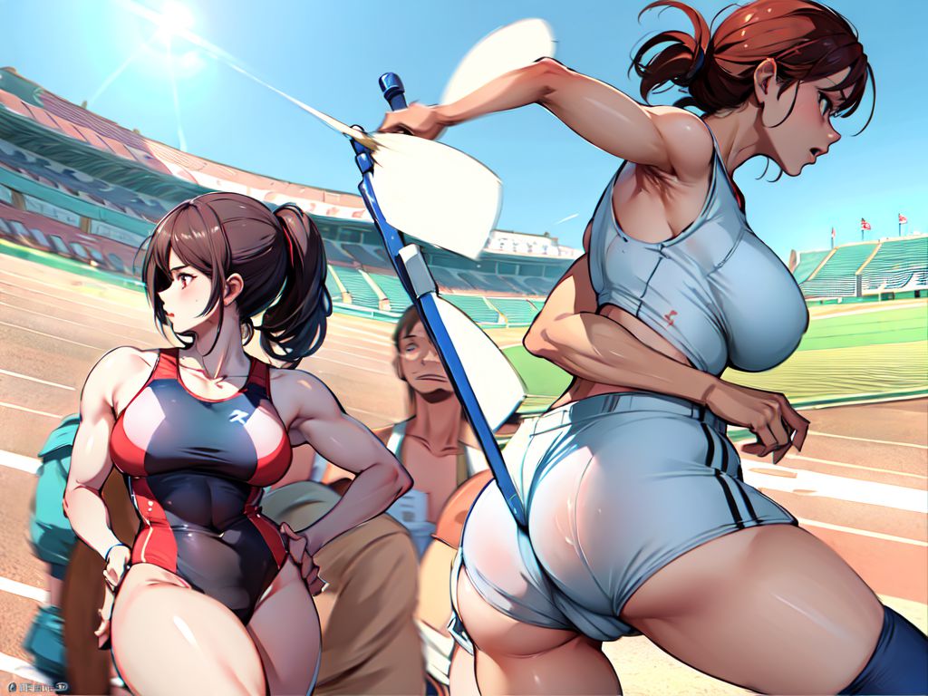 女子アスリート　画像