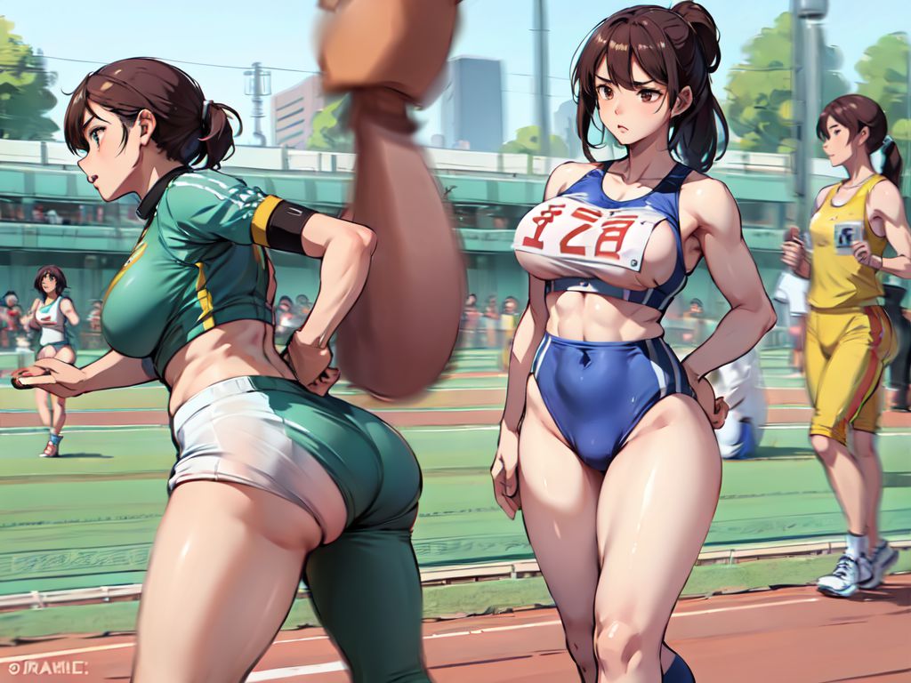 女子アスリート　画像