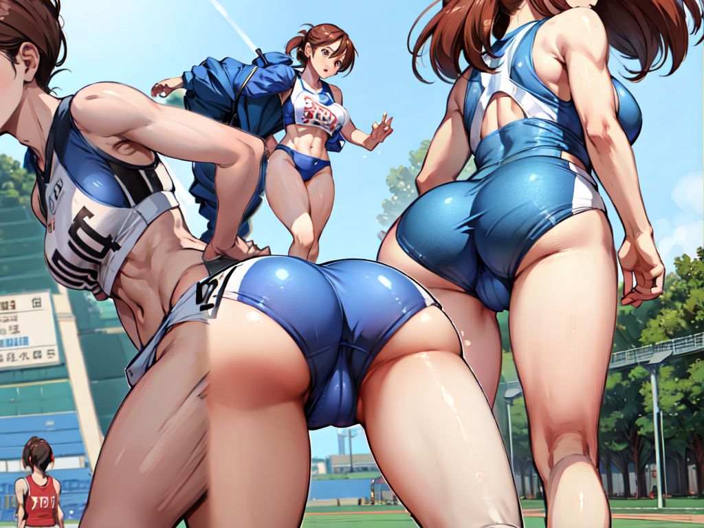 陸上選手　画像