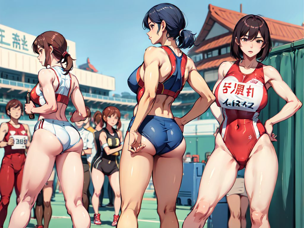 女子アスリート　画像