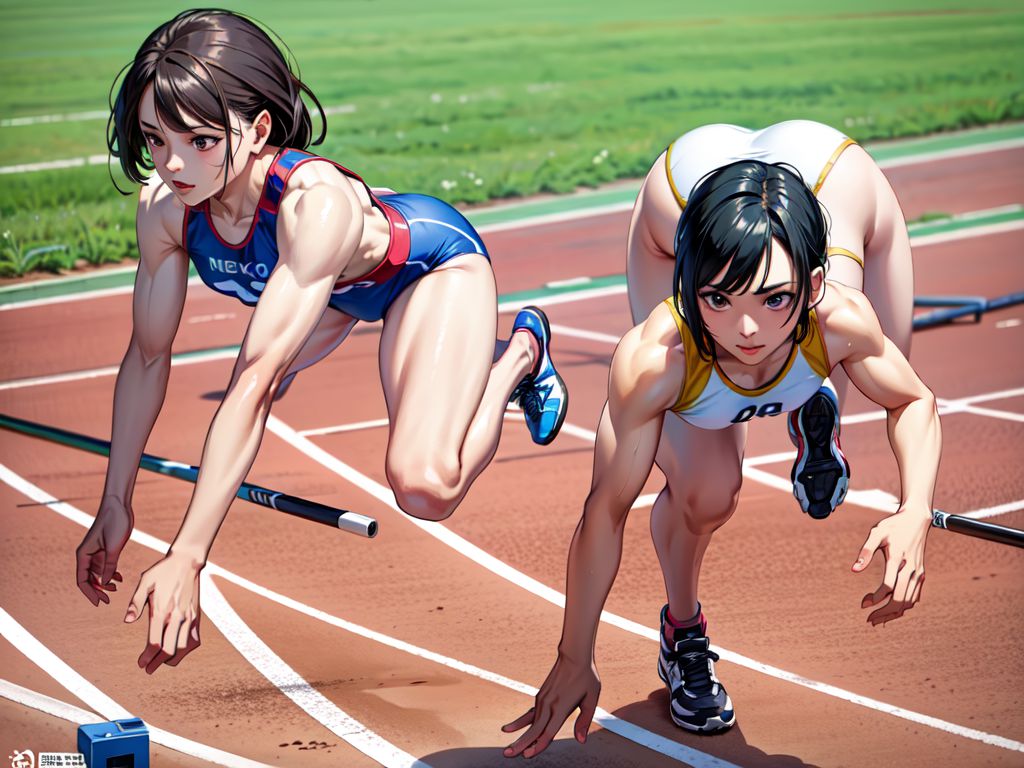 女子アスリート　画像