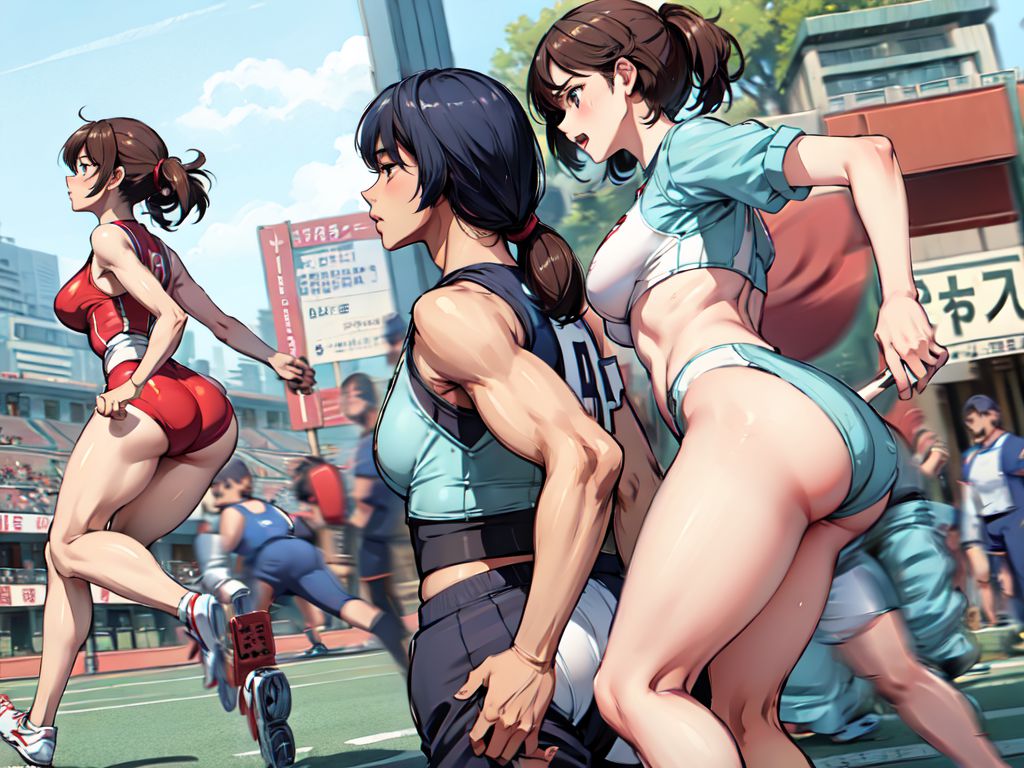 女子アスリート　画像