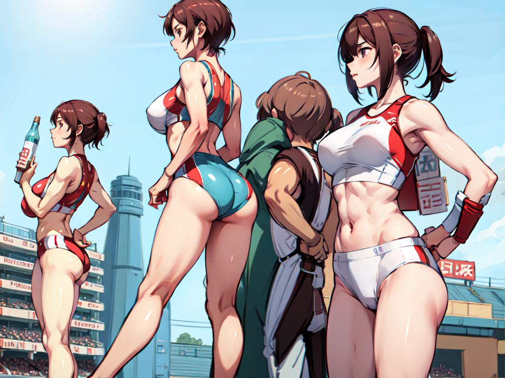 女子アスリート　画像