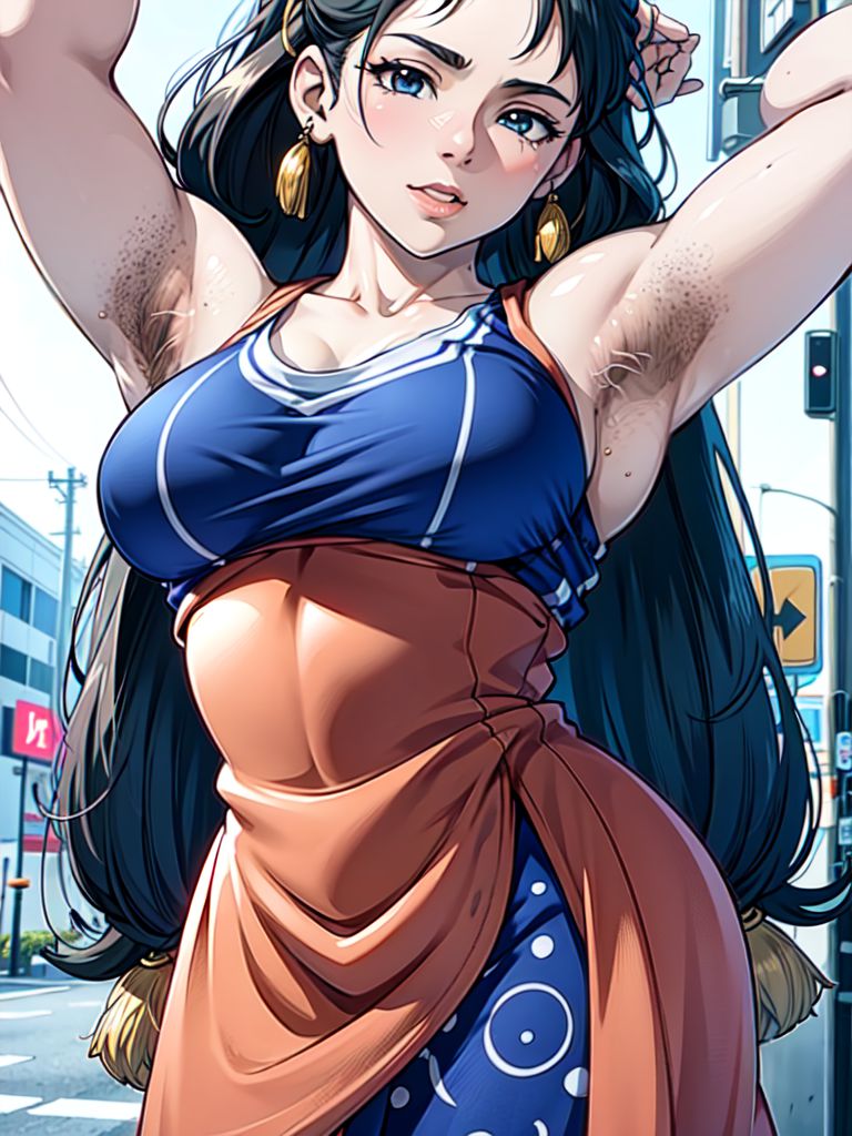 ワキ毛　画像