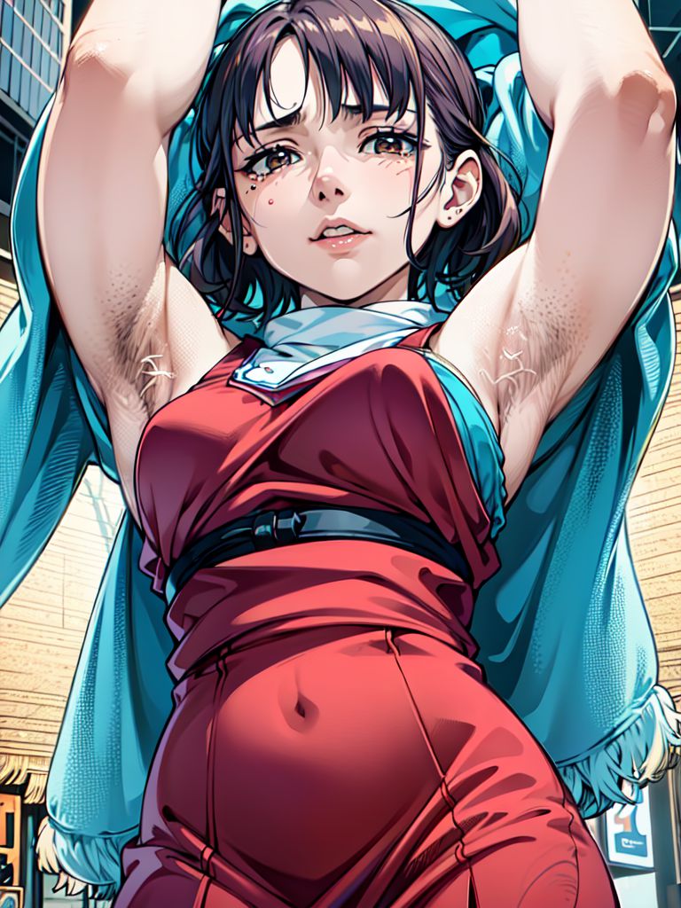 脇毛 画像
