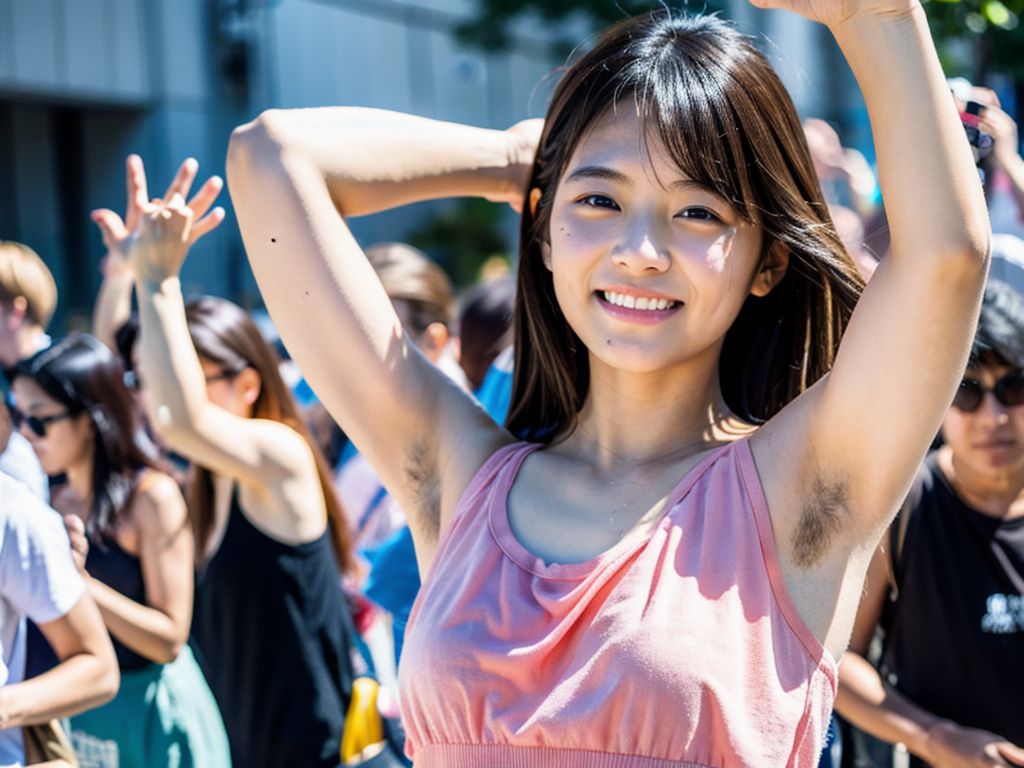 素人女性 腋毛画像 神奈川県 秦野市 2023年10月28日 素人女性 腋毛画像