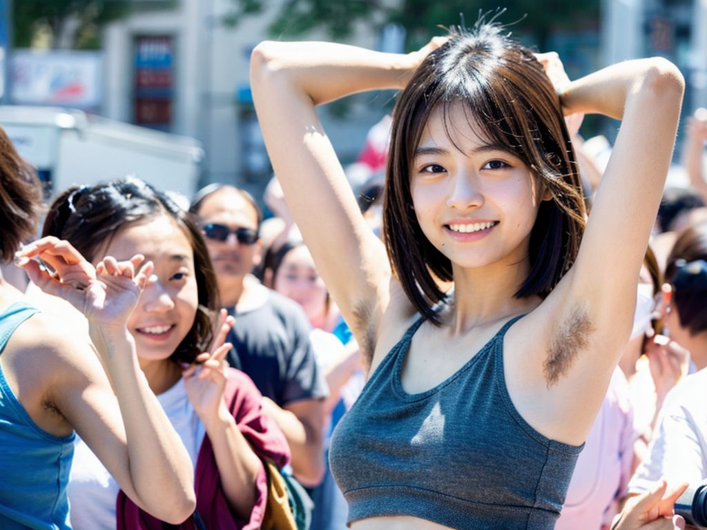 素人女性　腋毛画像　大阪府　河内長野市　2023年11月23日　素人女性　腋毛画像