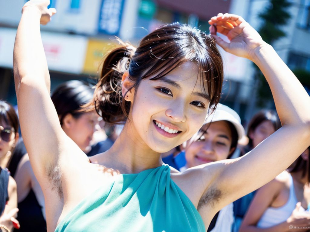 素人女性 腋毛画像 福岡県 春日市 2024年03月19日 素人女性 腋毛画像