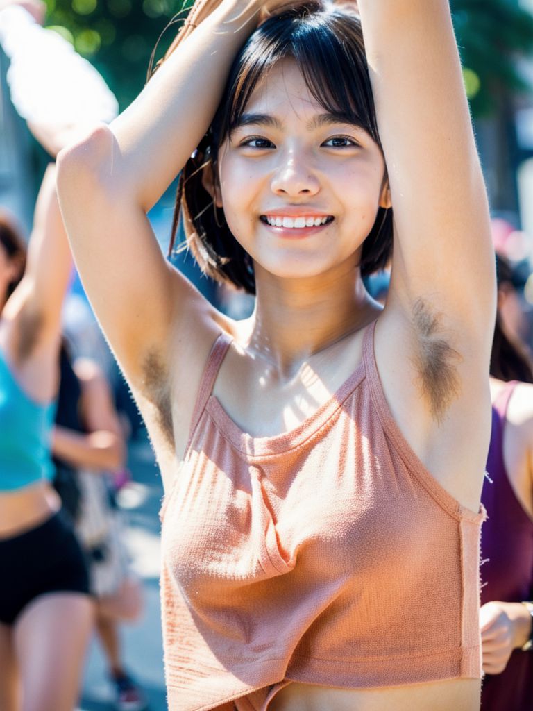 素人女性　腋毛画像　山梨県　甲府市　2025年03月06日　素人女性　腋毛画像