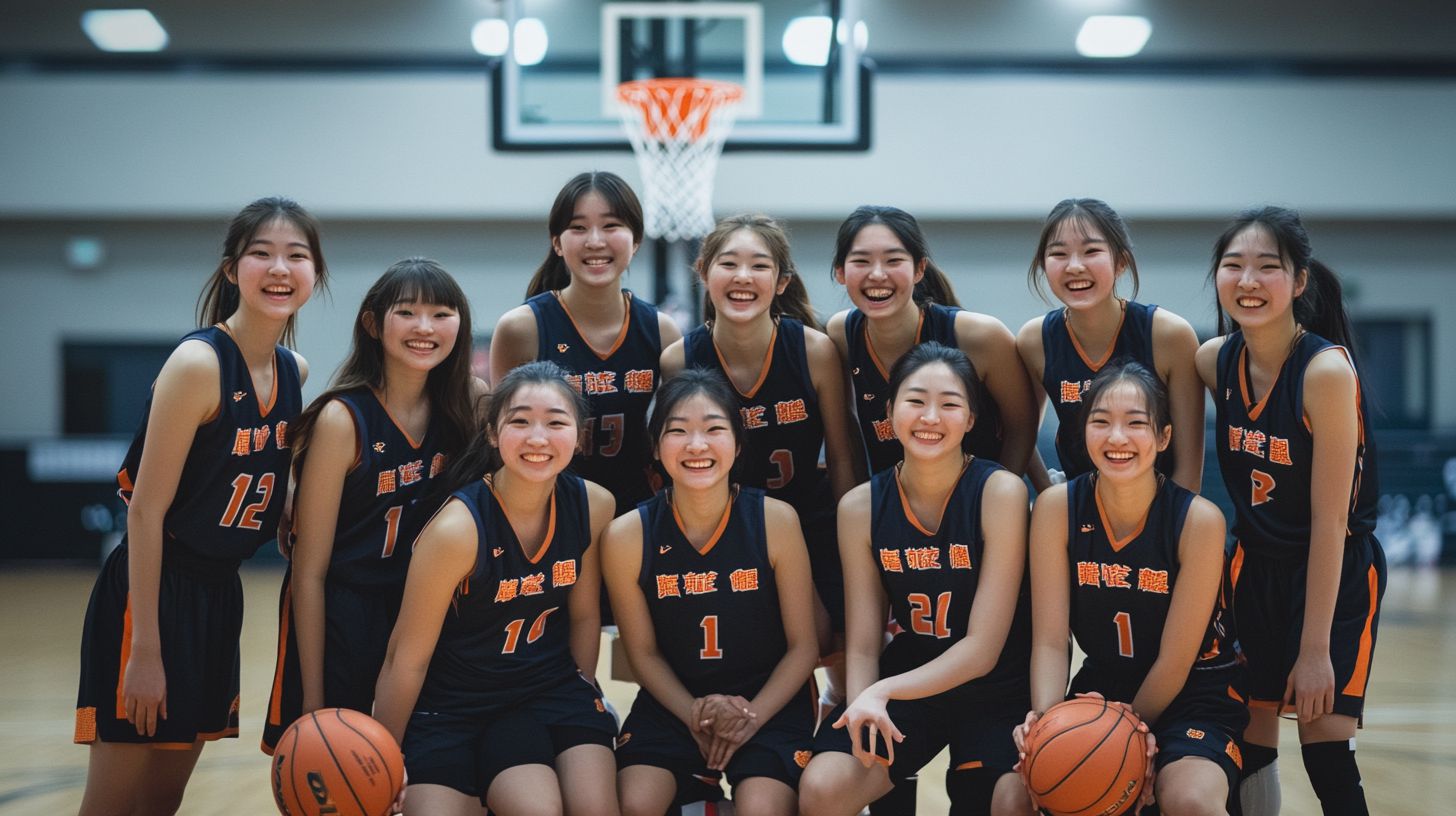 バスケ部女子画像　東京都　品川区　2025年06月21日　バスケ部女子　女子バスケ部　画像