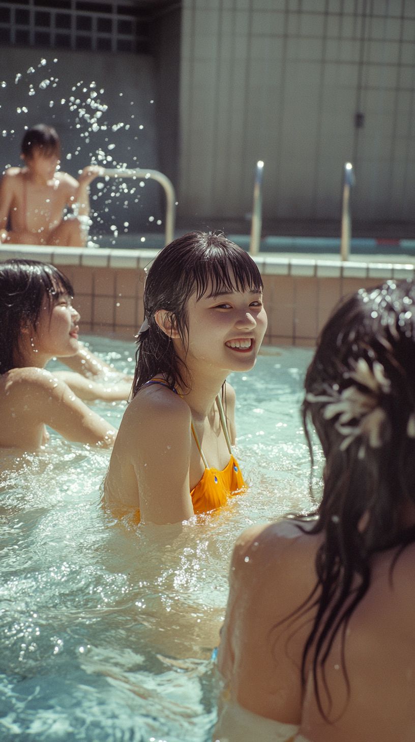 県営プール画像 大阪府 寝屋川市 2025年09月21日 プール女子 画像