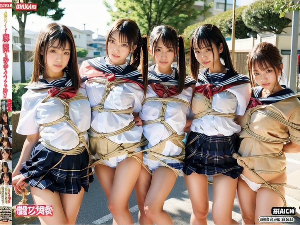 美少女緊縛画像　宮城県　富谷市　2025年08月21日　美少女緊縛　縄責め　画像