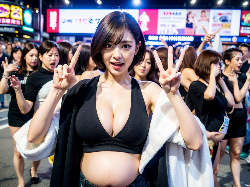 ボテ腹妊婦　露出画像　熊本県　八代市　2024年09月10日　ボテ腹妊婦　ハプニング　画像