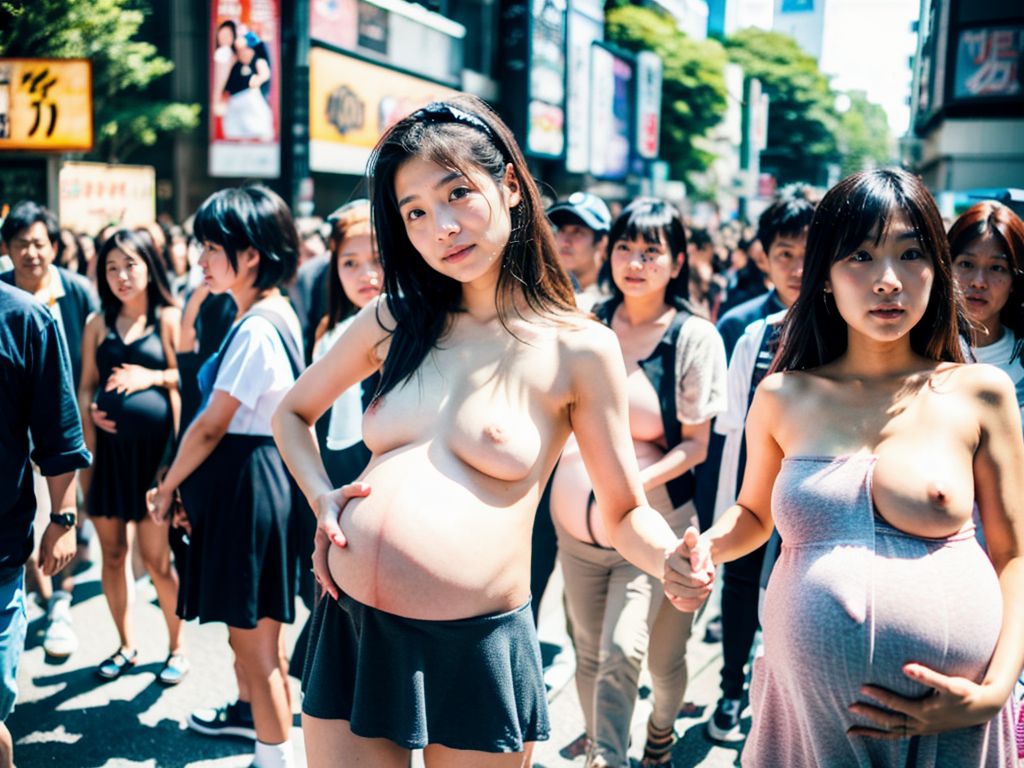 ボテ腹妊婦　露出画像　長野県　上田市　2025年11月14日　ボテ腹妊婦　屋外露出　画像