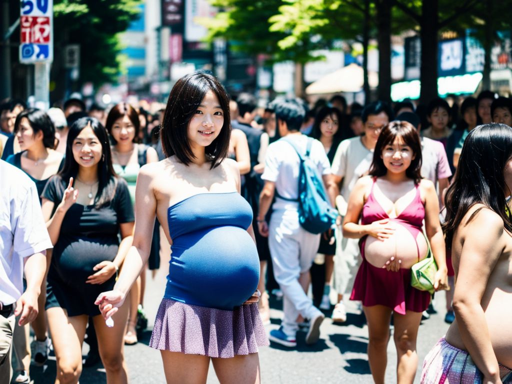 ボテ腹妊婦　露出画像　千葉県　白井市　2026年02月28日　ボテ腹妊婦　フラッシュモブ　画像