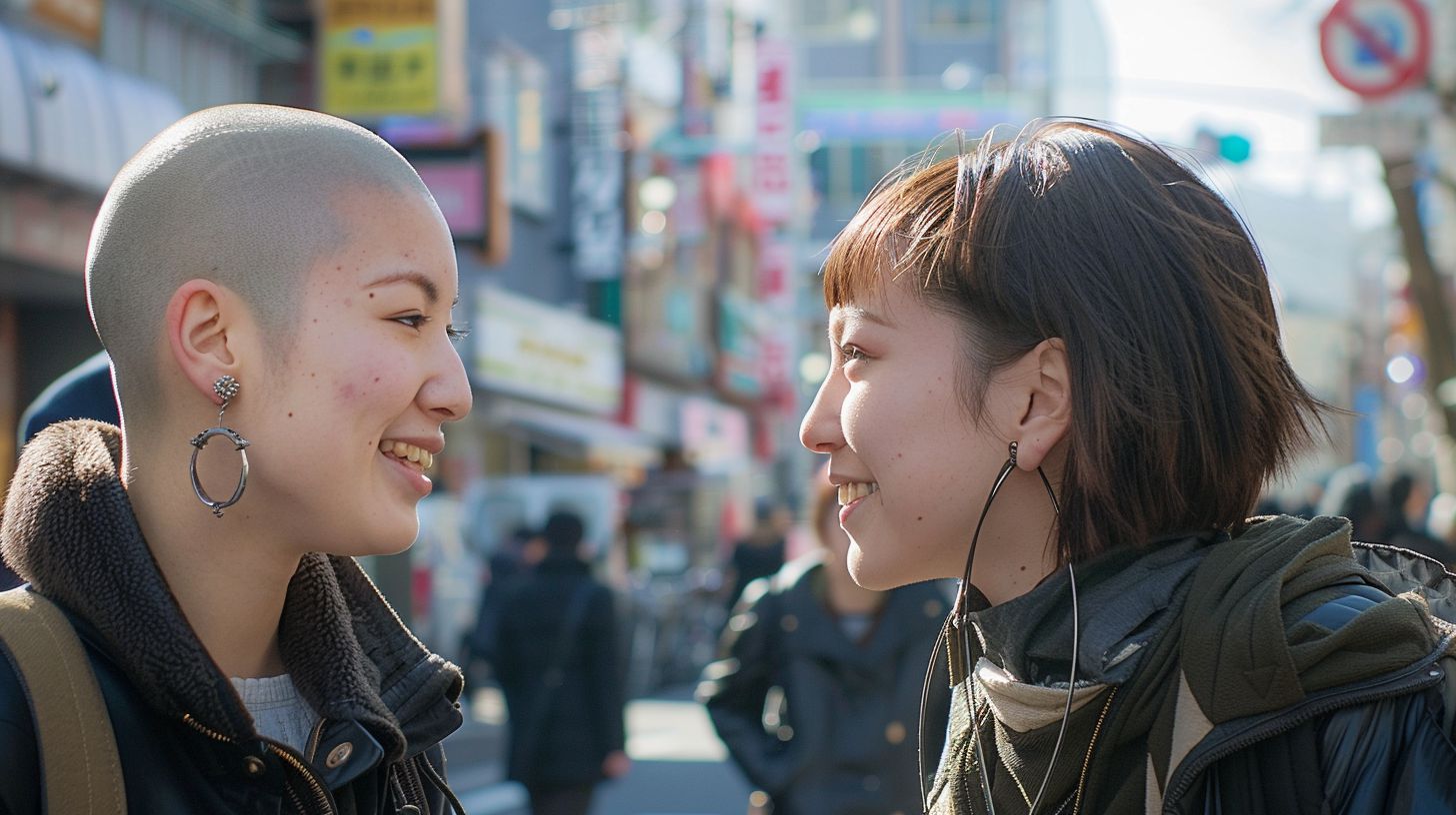 スキンヘッド女子画像　鳥取県　鳥取市　2025年07月22日　スキンヘッド女子　坊主女子　画像