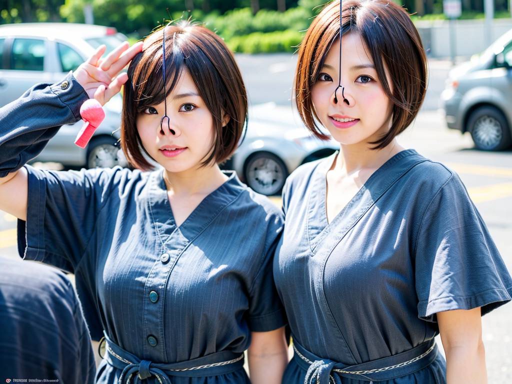 鼻フック　福岡県　宗像市　豚ヅラ画像