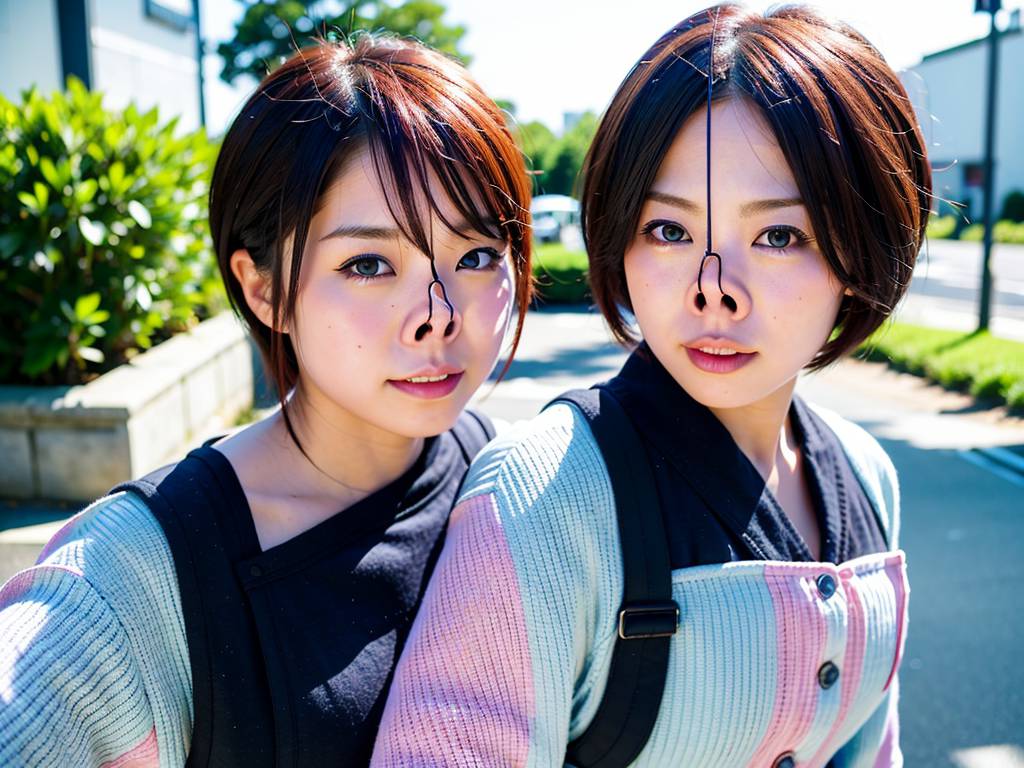 鼻フック　千葉県　柏市　豚ヅラ画像