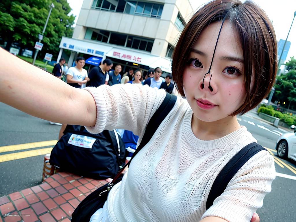 鼻フック　福島県　郡山市　豚ヅラ画像