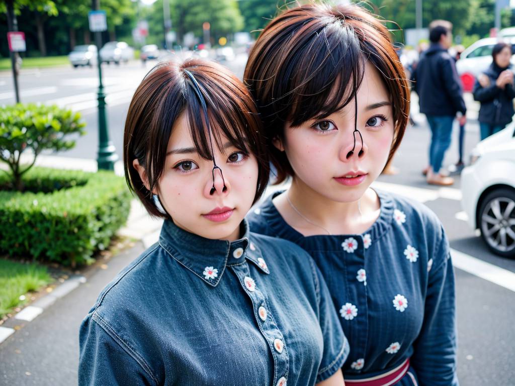 鼻フック　愛知県　常滑市　豚ヅラ画像