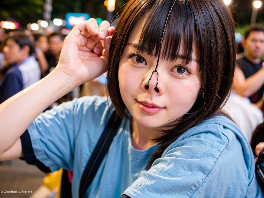 鼻フック　千葉県　鎌ケ谷市　豚ヅラ画像