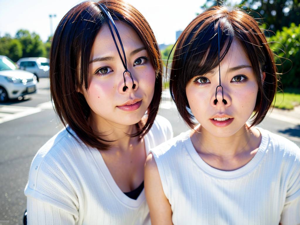 鼻フック　大分県　佐伯市　豚ヅラ画像