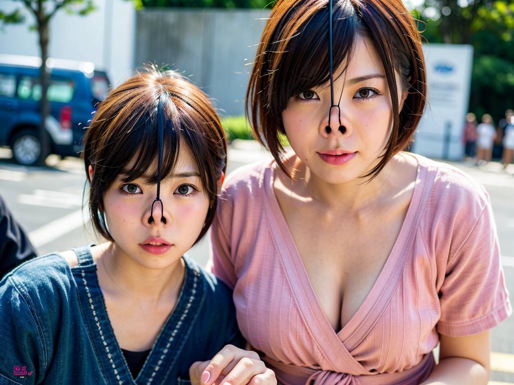 鼻フック　埼玉県　坂戸市　豚鼻画像