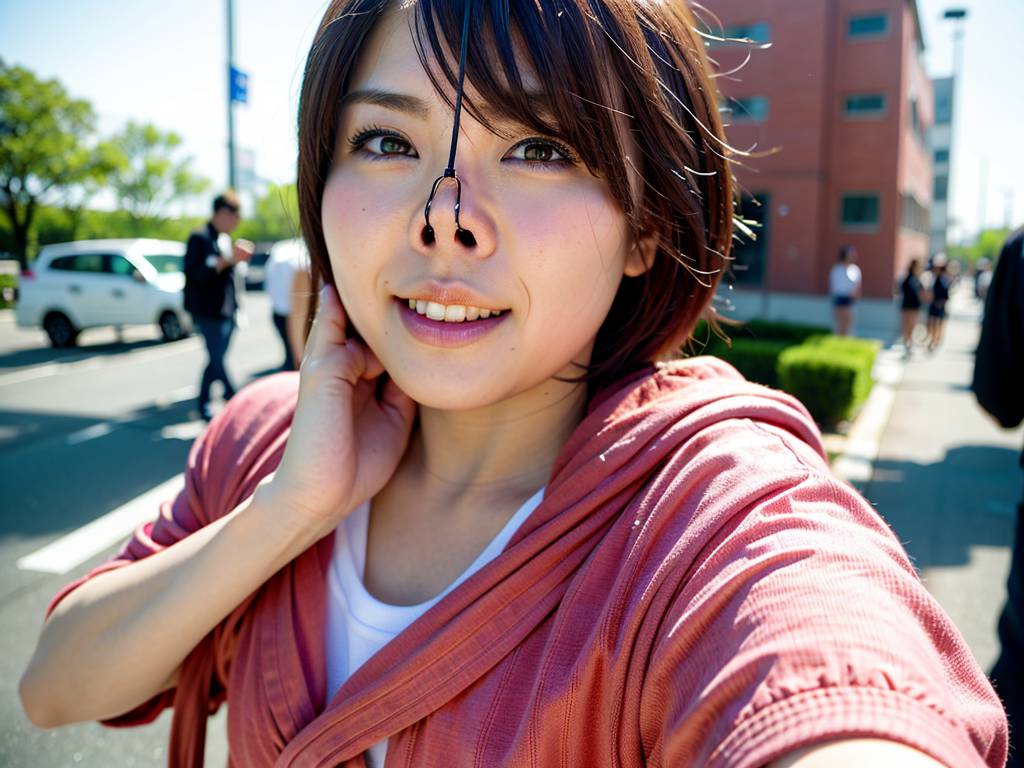 鼻フック　香川県　三豊市　豚鼻画像