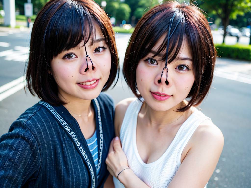 鼻フック　群馬県　高崎市　豚鼻画像