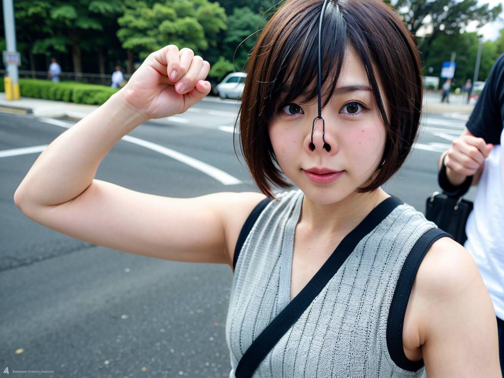 鼻フック　埼玉県　東松山市　豚鼻画像