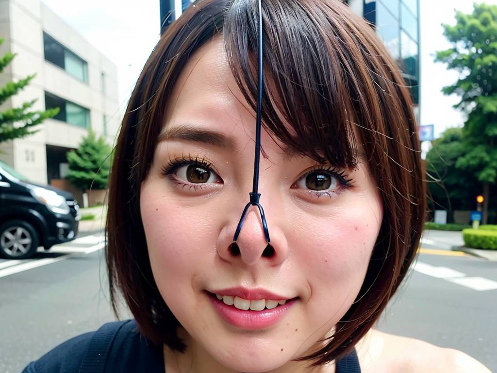 鼻フック　富山県　射水市　鼻フック画像