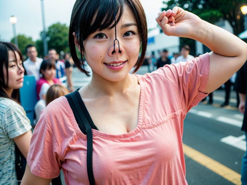 鼻フック　沖縄県　那覇市　豚鼻画像